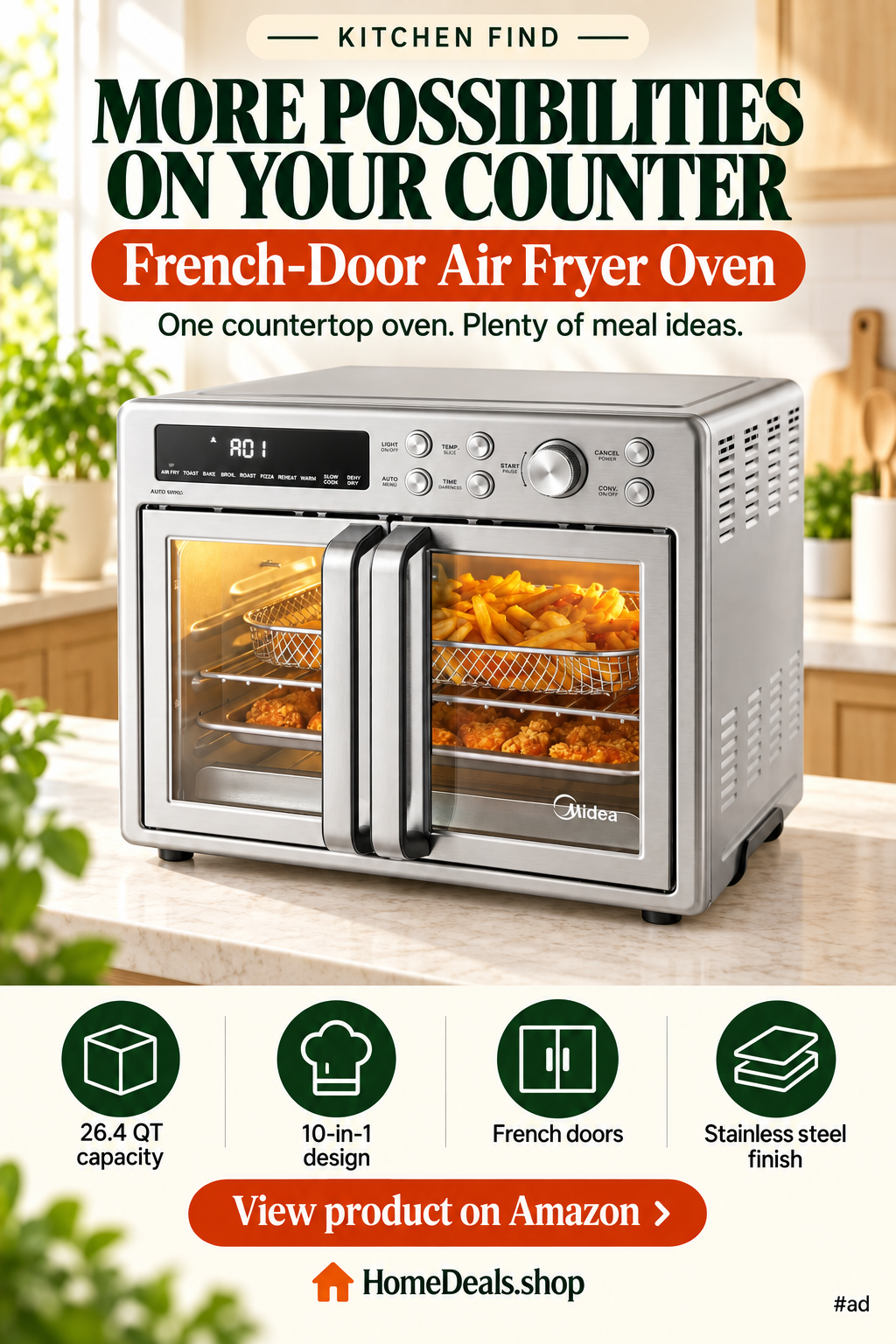 French-Door Air Fryer Oven