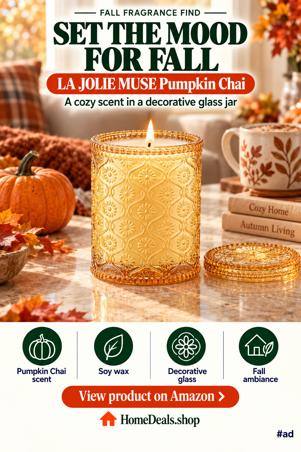 Pumpkin Chai Soy Candle