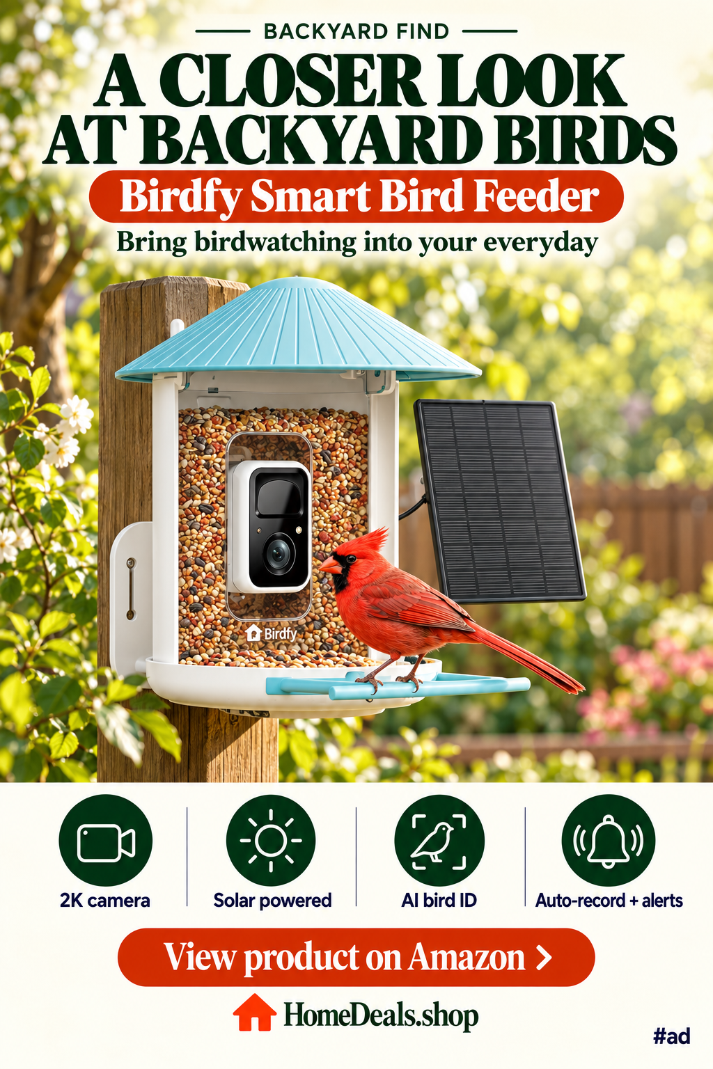 Smart Bird Feeder with Camera