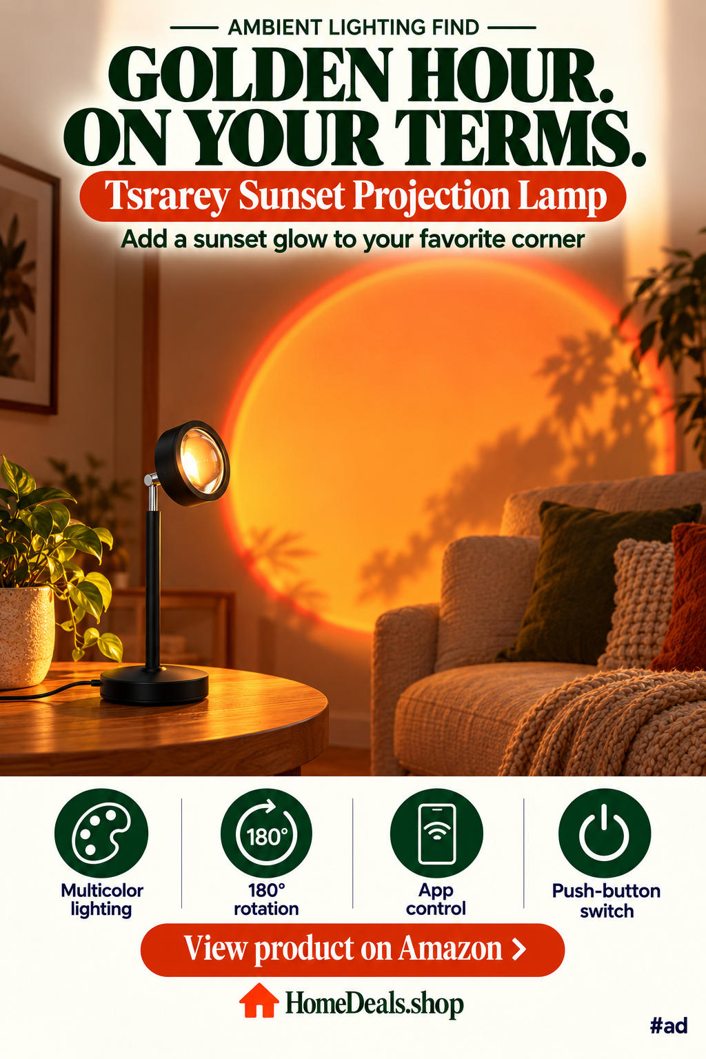 Sunset Projection Lamp