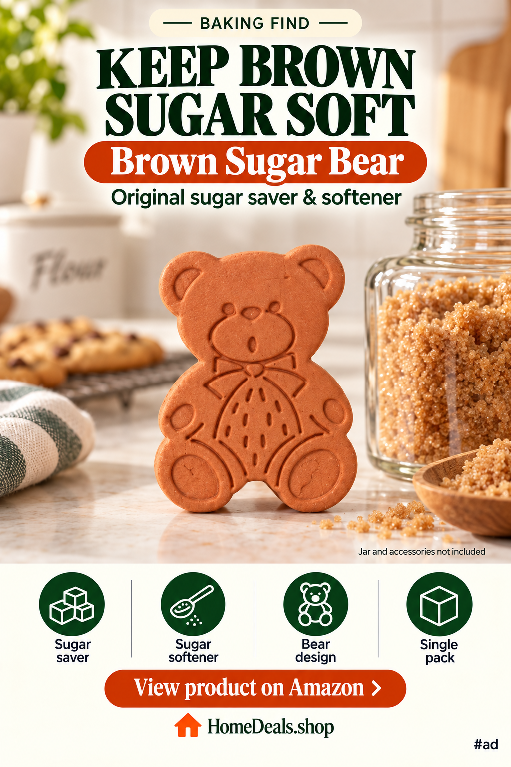Terra Cotta Sugar Saver